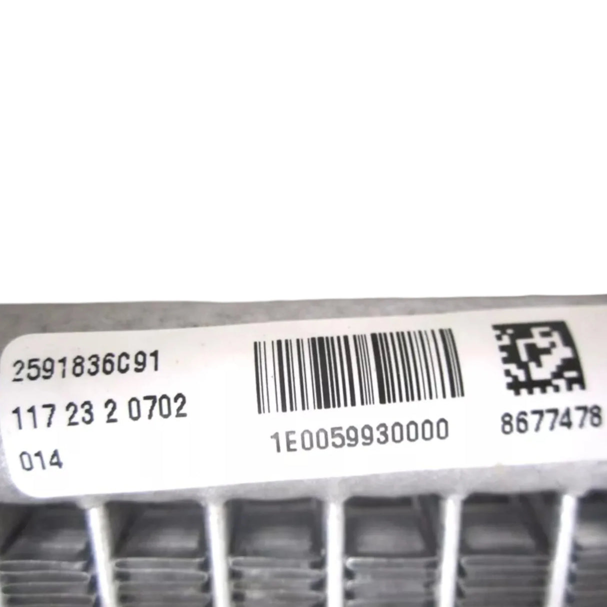 2591621C94 International Condenser Assembly - Truck To Trailer