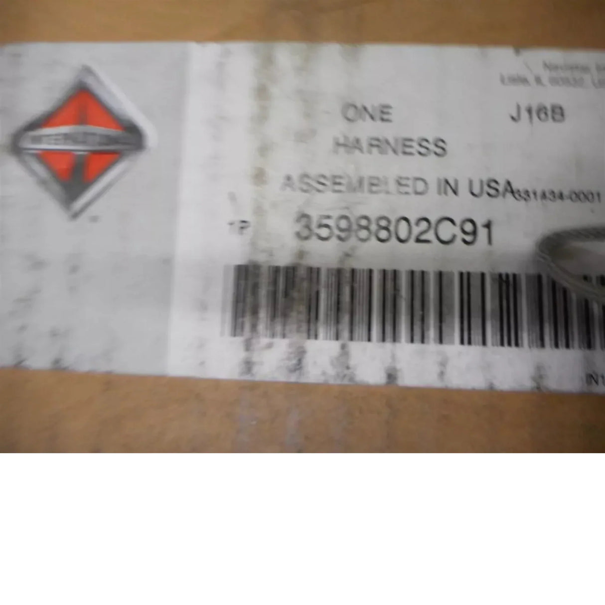 3598802C91 International Wiring Harness - Truck To Trailer