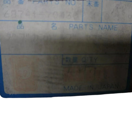68741-70430 Kubota Valve Set - Truck To Trailer