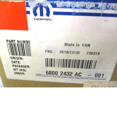 68002432AC Mopar Exhaust Manifold 2007-2012 Ram 2500 / 3500 - Truck To Trailer