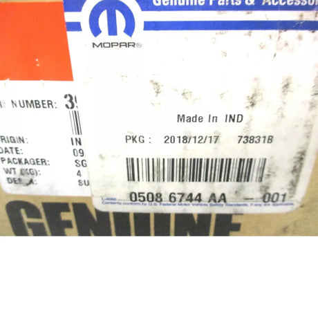 05086744AA Mopar Engine Cooling Fan Support 2003-2012 RAM 2500/3500 - Truck To Trailer