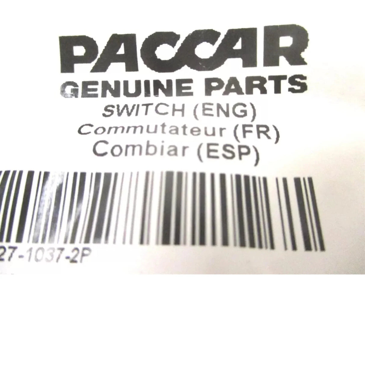 P27-1037-2P Paccar Mirror Control Adjustment Switch - Truck To Trailer