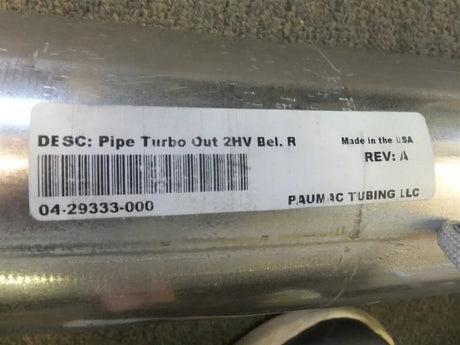 04-29333-000 Freightliner Pipe-Exhaust, Turbo - Truck To Trailer