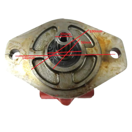 68721-61280 Kubota Swing Motor Assy Kh-35 Kh-41 - Truck To Trailer
