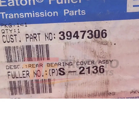 S-2136 Genuine Eaton Rear Bearing Cover Assembly - Truck To Trailer