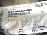 S67-00000-480 Freightliner Dashboard Wiring Harness - P3, 7 - Truck To Trailer