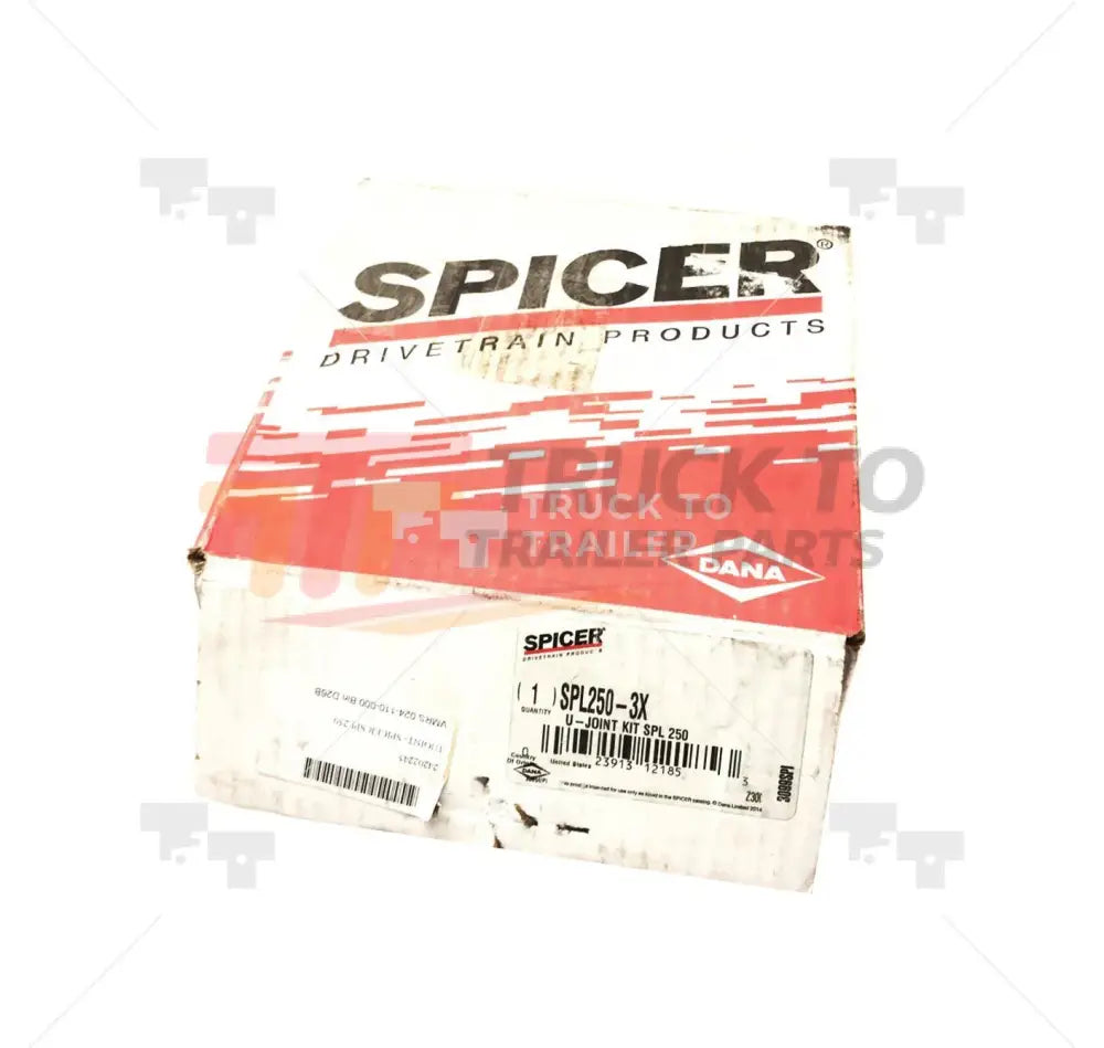 Spl250-3X Genuine Spicer U Joint Kit Drive Shaft For Kenworth & Peterbilt - Truck To Trailer