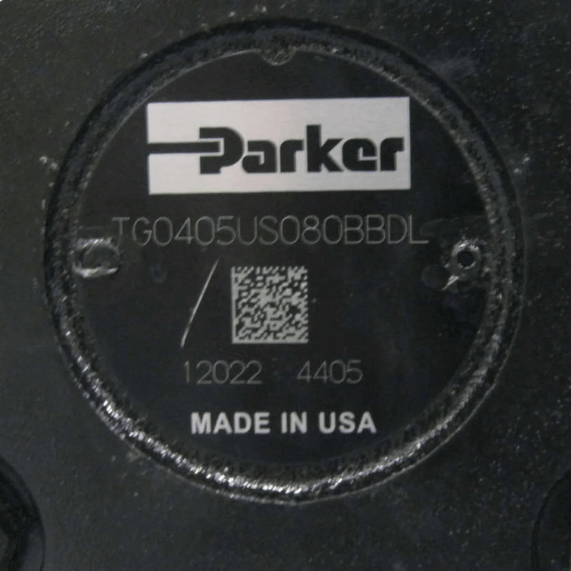 TG0405US080BBDL Genuine Parker Hydraulic Motor