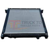 TXE1003850D Genuine Freightliner Radiator Assembly - Truck To Trailer