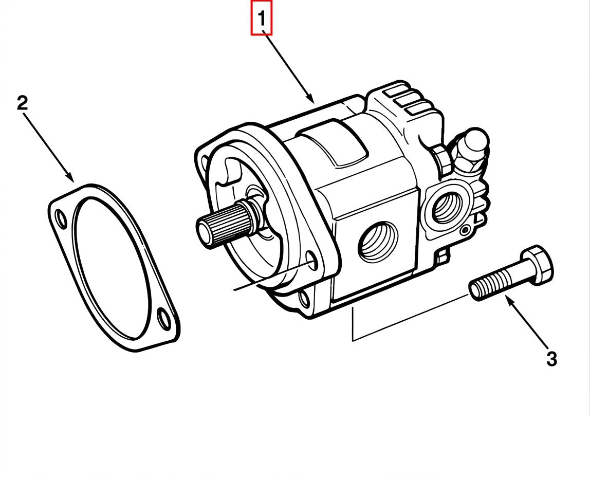 3254080 Cummins Hydraulic Pump
