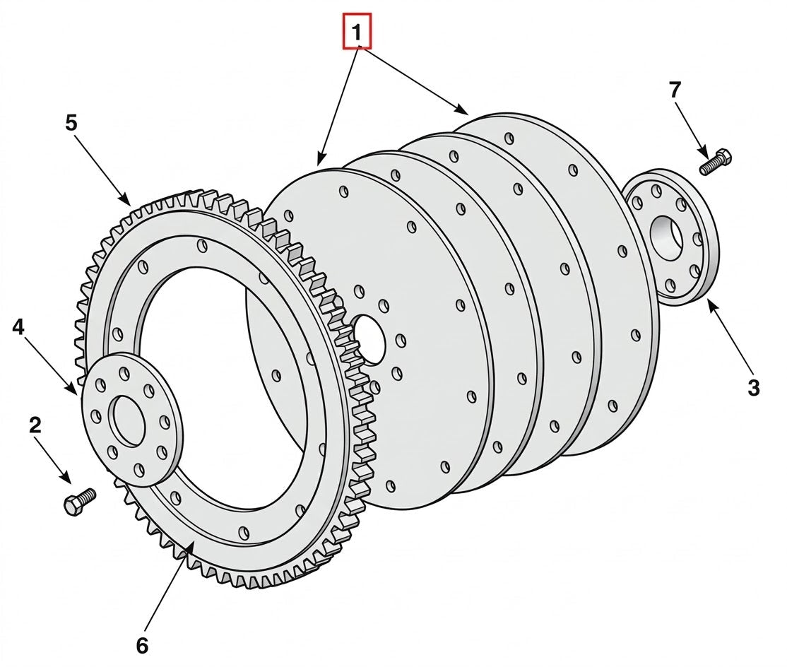 3251637 Cummins Flexplate