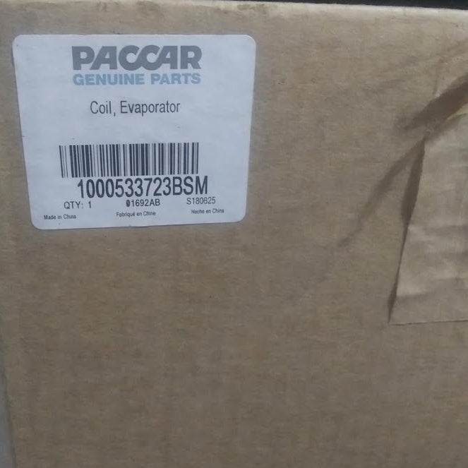 1000533723BSM Genuine Paccar Evaporator Coil
