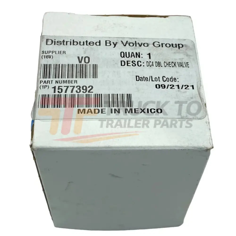 1577392 Genuine Bendix Check Valve DC-4 - Truck To Trailer