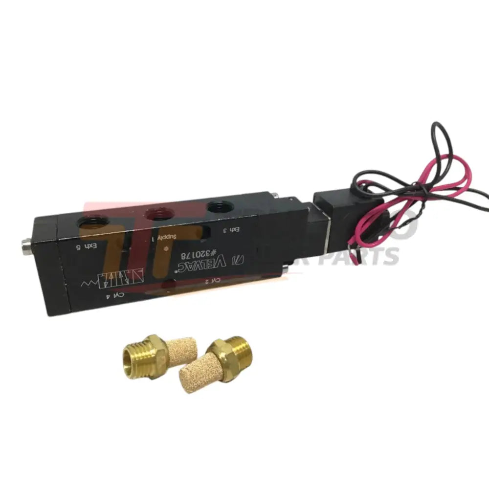 VEL 320178 Genuine Mack Valve-4-Way 2 Position Solenoid - Truck To Trailer