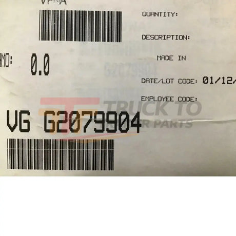 VG G2079904 Genuine Volvo Muffler - Truck To Trailer