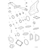 85126254 Genuine Volvo Mounting Kit - Truck To Trailer