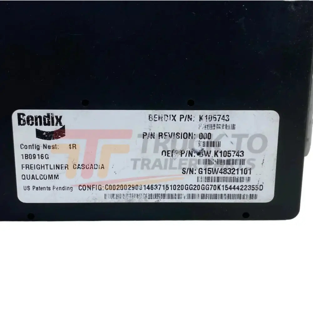 K105743 Genuine Bendix ECU Qualcomm Road Sensor Module - Truck To Trailer