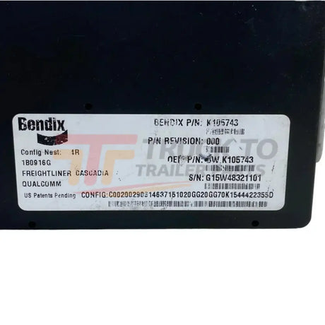 K105743 Genuine Bendix ECU Qualcomm Road Sensor Module - Truck To Trailer