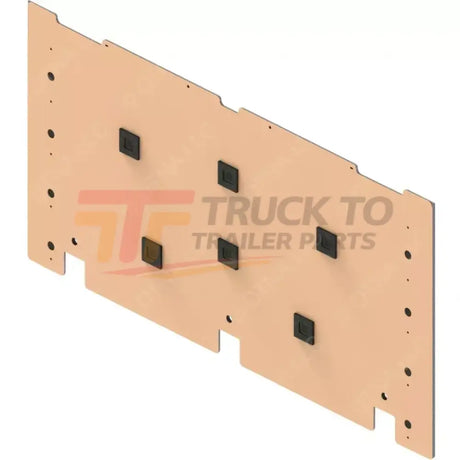 W1800719002 Genuine Freightliner Back Lower Sleeper Panel - Truck To Trailer