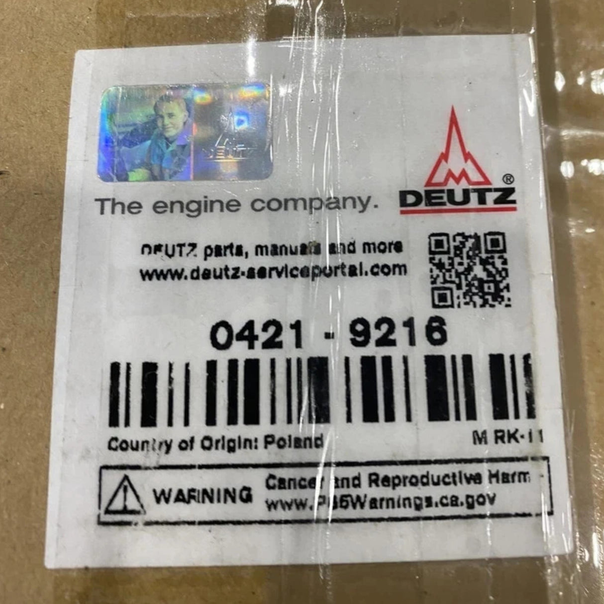 0421-9216 Genuine Deutz Cable Harness