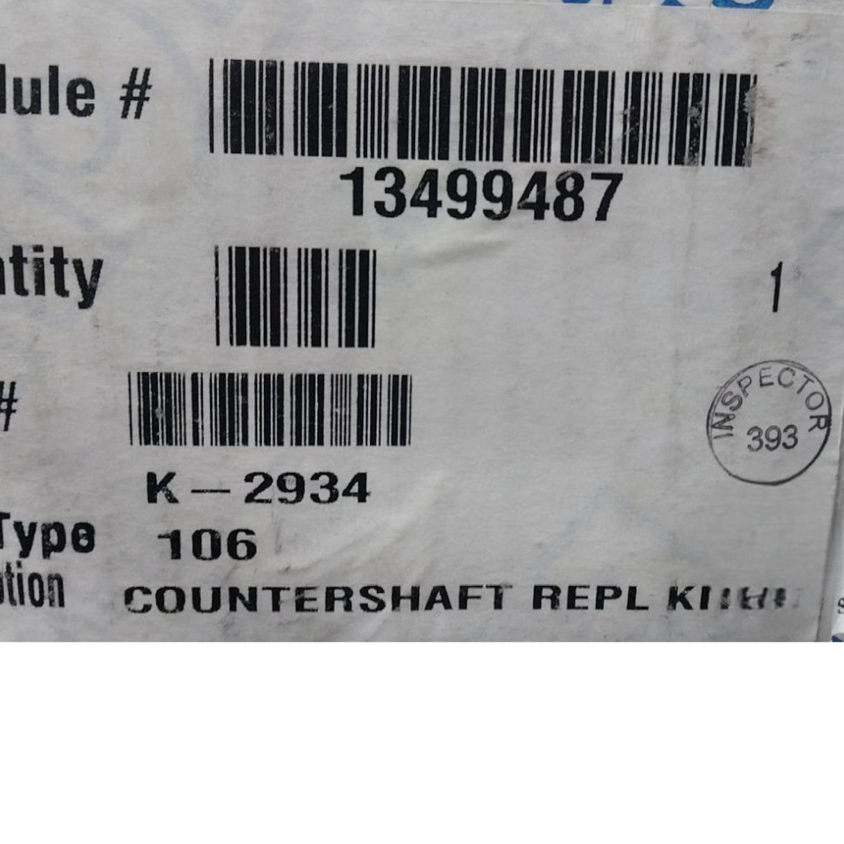 3088-K2934 Genuine Mack Gear Kit