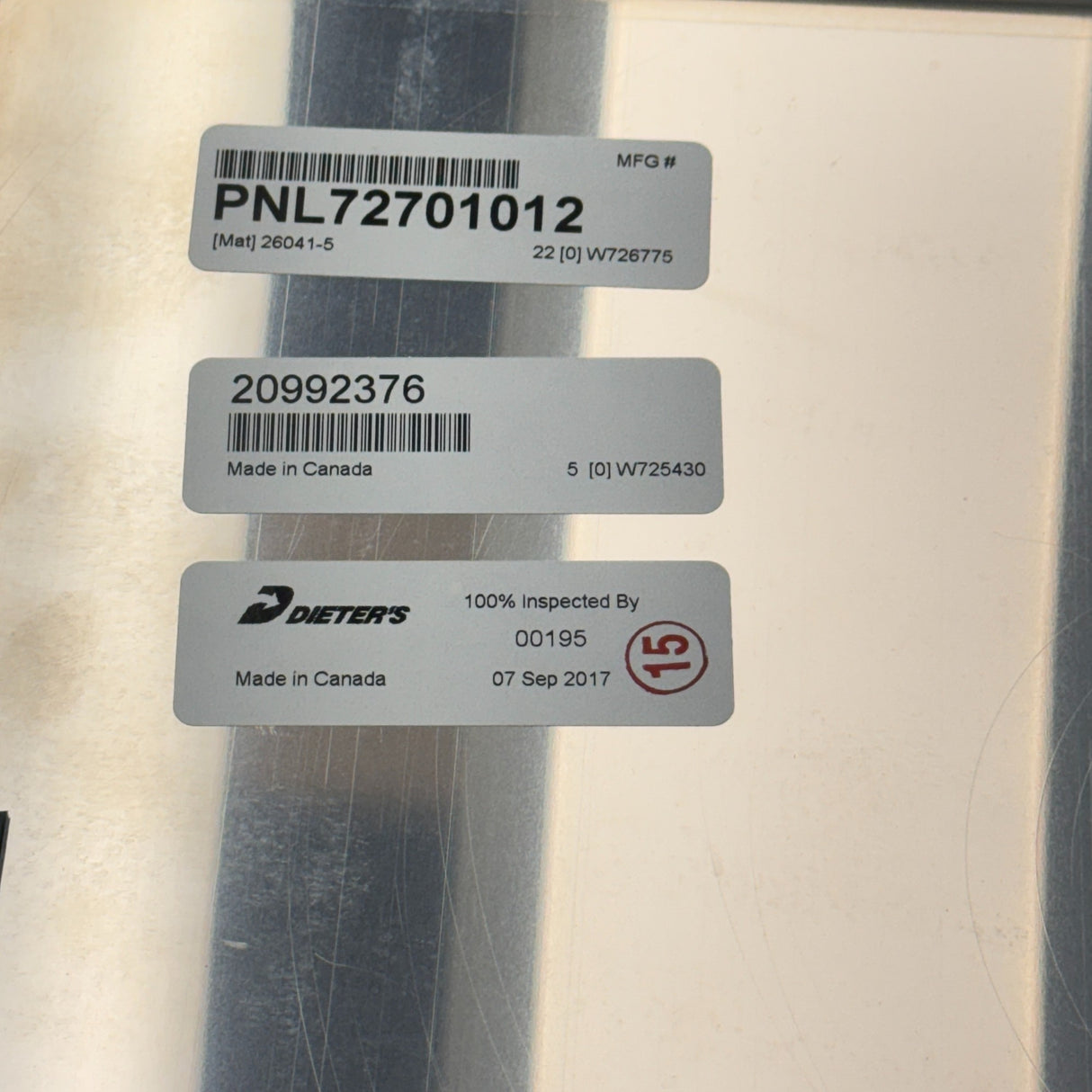 20992376 Genuine Volvo Dashboard Trim Panel