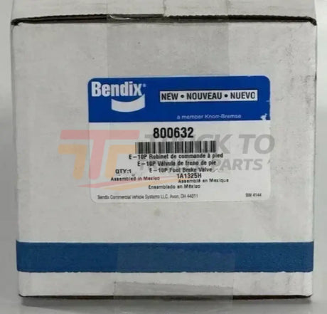 800632 Genuine Bendix Dual Circuit Foot Brake - Truck To Trailer
