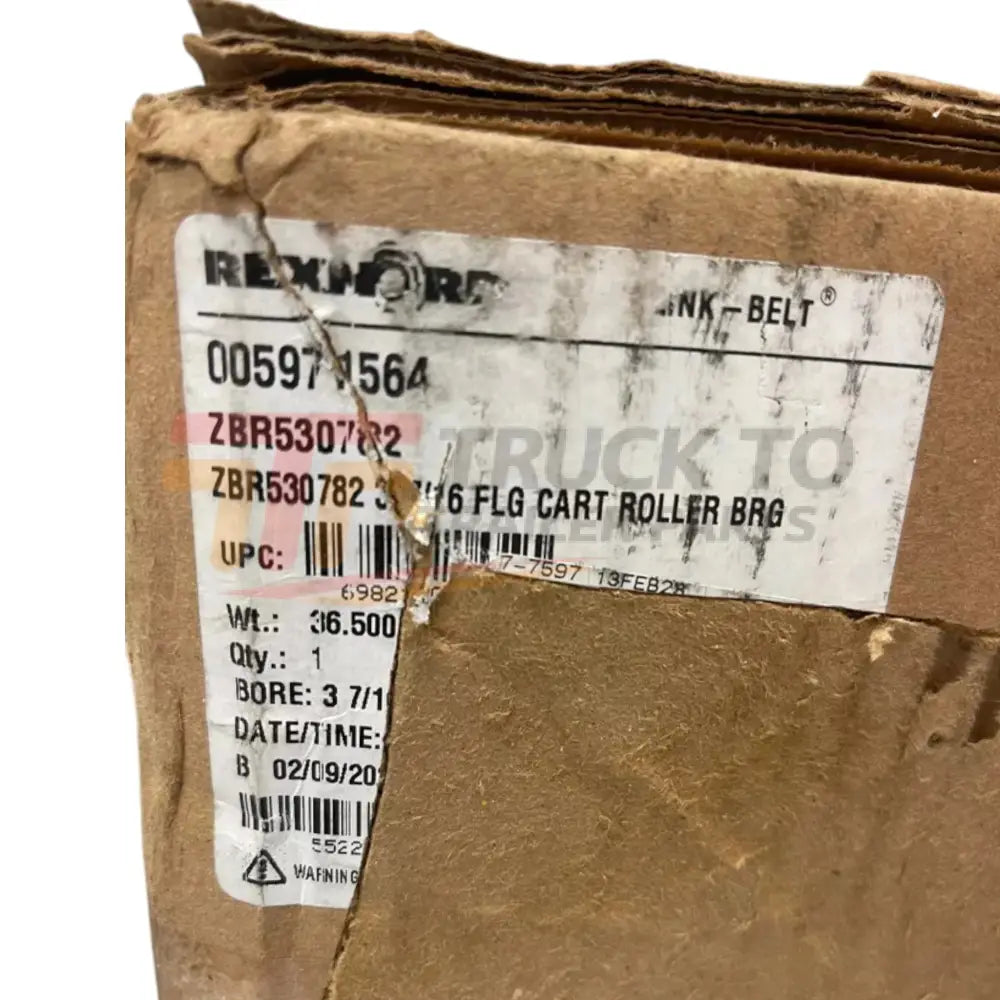 ZBR530782 Rexnord Round Flange Mounted Spherical Roller Bearing - Truck To Trailer
