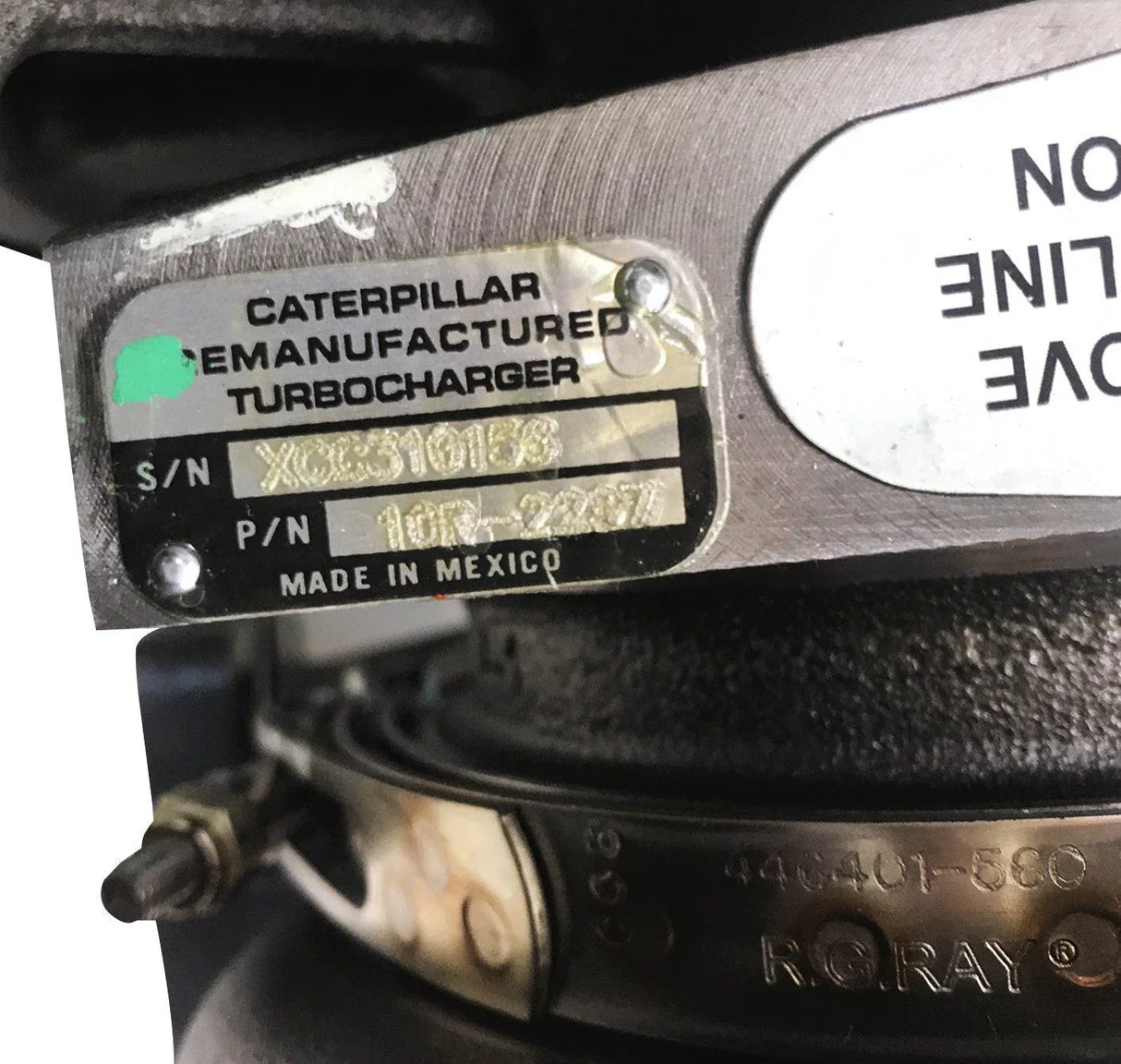 10R-2297 Genuine Caterpillar Turbocharger For Cat C15 - Truck To Trailer