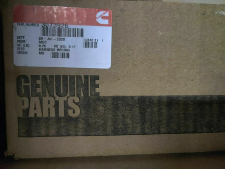 3073926 Oem Cummins Harness Wi Ring For Cummins L10 Or M11 - Truck To Trailer