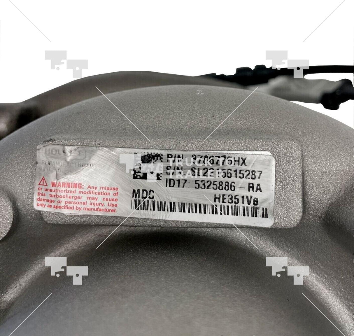 5325920 Genuine Cummins Turbocharger He351Ve - Truck To Trailer