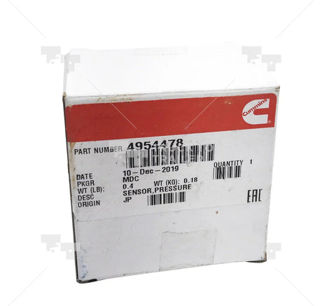 4954478 Genuine Cummins Sensor Pressure - Truck To Trailer