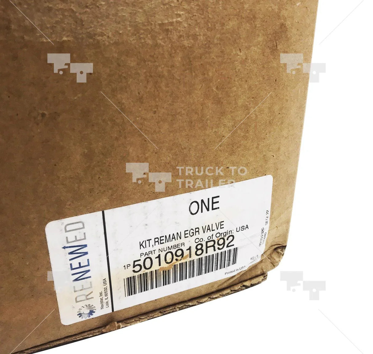 5010918R92 Genuine International Kit Egr Valve 2512163C92 For Navistar - Truck To Trailer