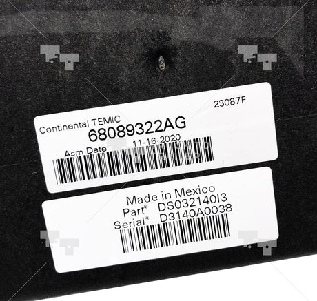 68089322Ag Mopar Integrated Power Control Module Fuse For Ram - Truck To Trailer