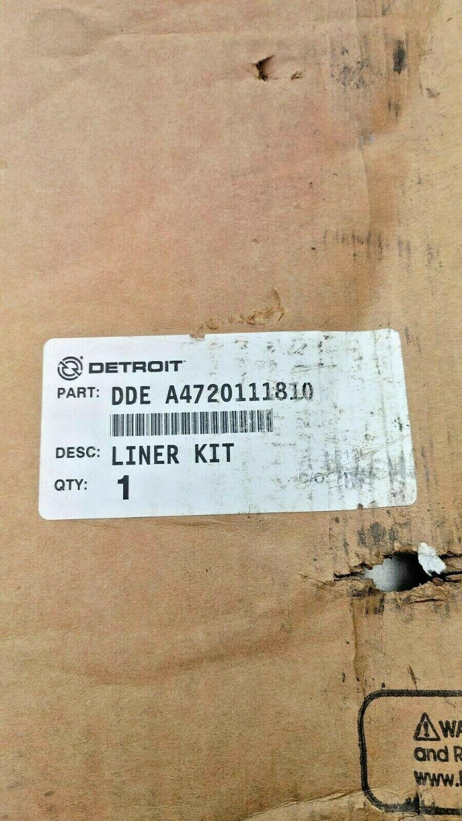 A4720111810 Genuine Detroit Diesel Dde Liner Kit For Dd15 - Truck To Trailer