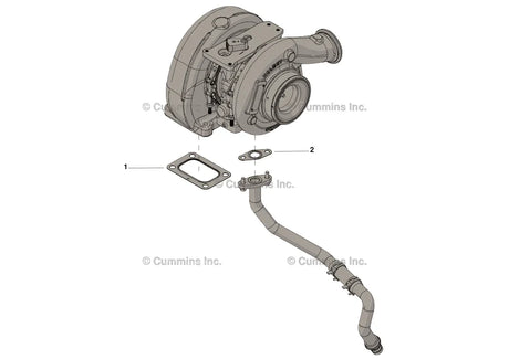 Cummins 2881718 Turbocharger Kit - Truck To Trailer