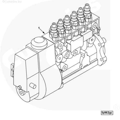 Cummins 4930968 Fuel Injection Pump - Truck To Trailer