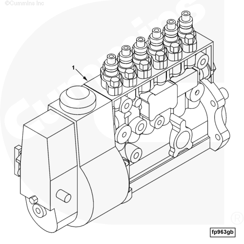 Cummins 4945792 Fuel Injection Pump - Truck To Trailer