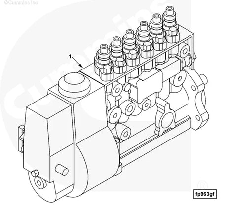 Cummins 4946962 Fuel Pump - Truck To Trailer