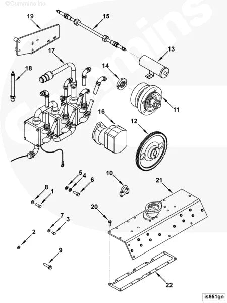 Cummins 4948862 Ignition Coil Bracket - Truck To Trailer
