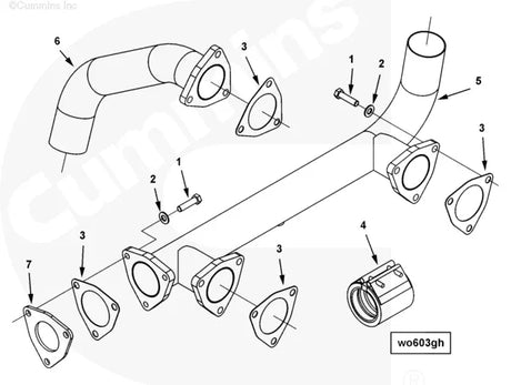 Cummins 4964545 Orifice - Truck To Trailer