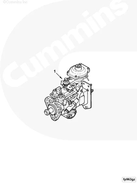 Cummins 4988565 Fuel Pump - Truck To Trailer