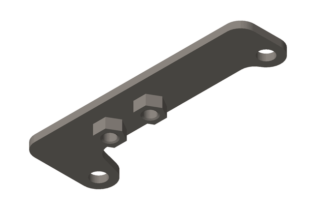 Cummins 4998519 Water Tube Bracket - Truck To Trailer