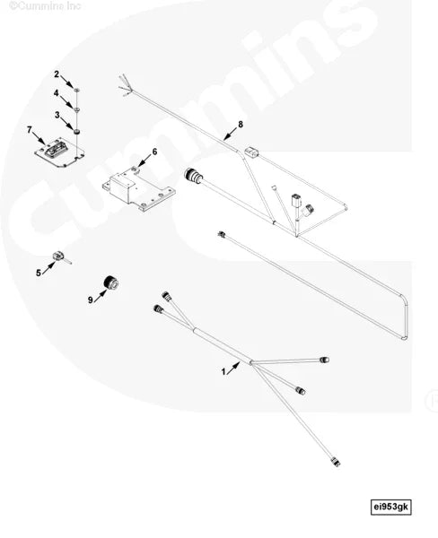 Cummins 5262388 Resistor - Truck To Trailer