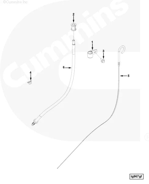 Cummins 5273935 Dipstick - Truck To Trailer