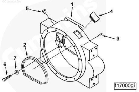 Cummins C0101073802 Flywheel Housing - Truck To Trailer
