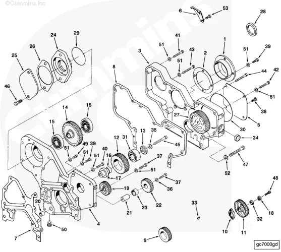 Cummins C0105056900 Retaining Clamp - Truck To Trailer