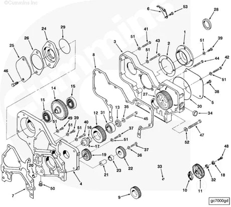 Cummins C0105056900 Retaining Clamp - Truck To Trailer