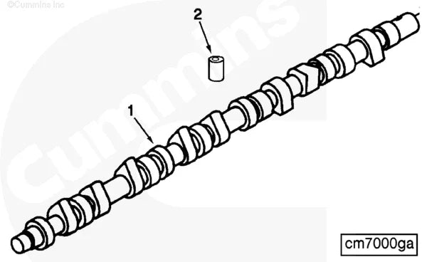 Cummins C0105064200 Camshaft - Truck To Trailer