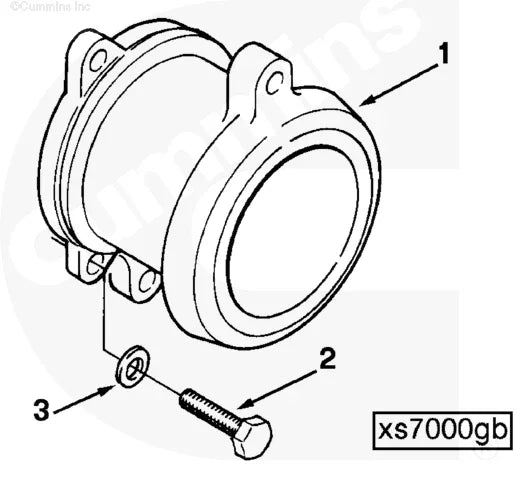 Cummins C0127038200 Exhaust Outlet Connection - Truck To Trailer